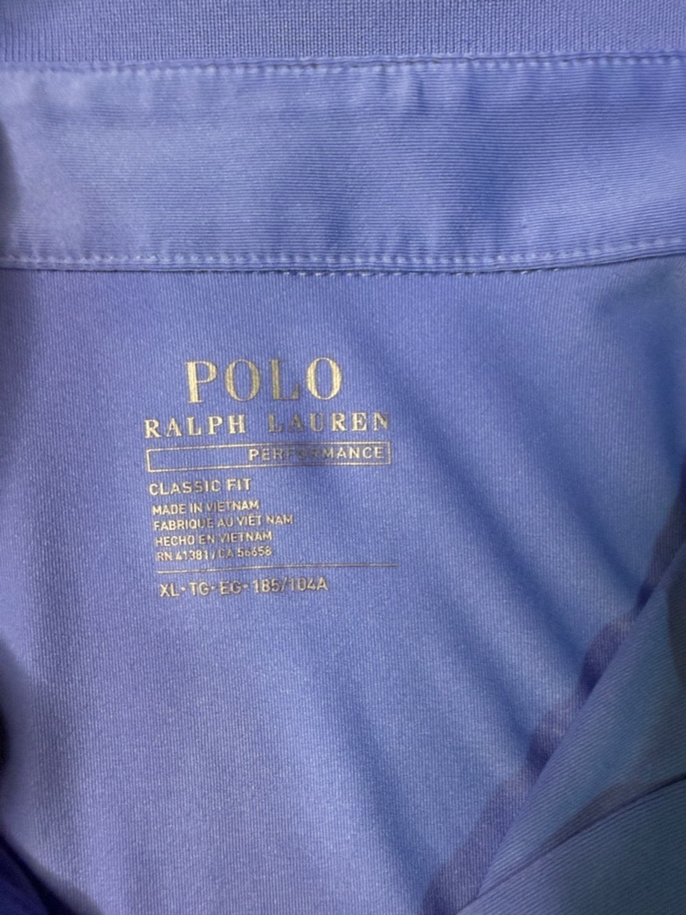 Polo by Ralph Lauren Men’s Short Sleeve Polo - Periwinkle - Picture 2 of 3